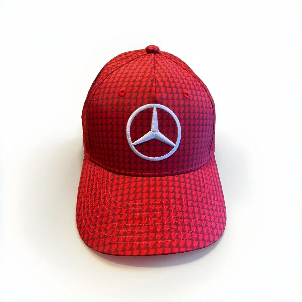 Mercedes AMG Petronas F1 Lewis Hamilton Baseball Hat Red NEW‎